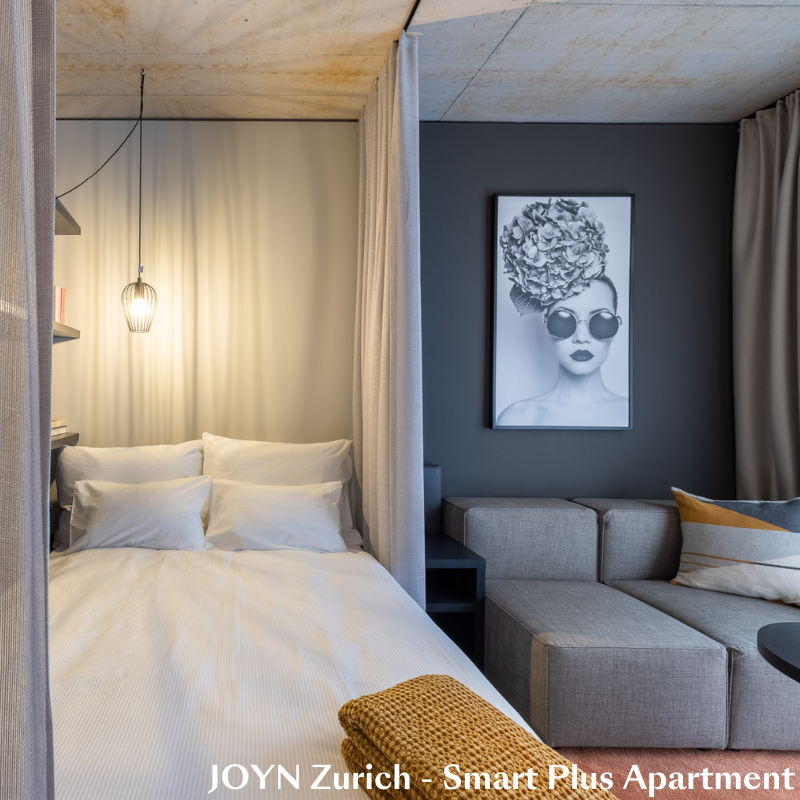 JOYN Serviced Living Zurich Smart Plus Apartment