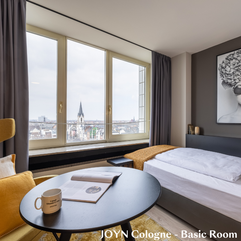 JOYN Serviced Apartment Cologne Basic Room
