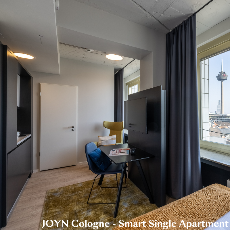 JOYN Serviced Living Cologne Smart Single Apartment